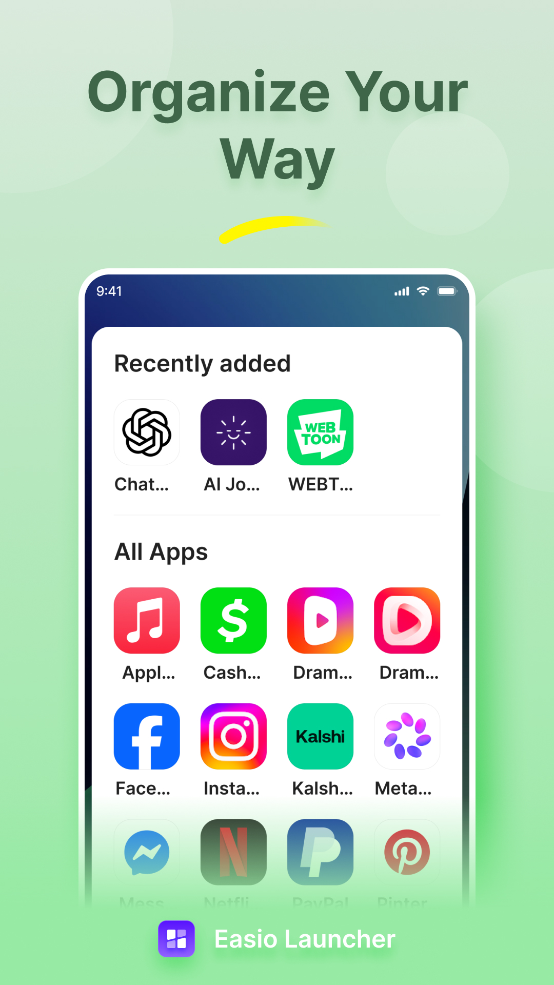Easy app management